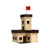 Set constructie arhitectura Castel de vara, 296 piese din lemn, Walachia