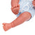 Papusa bebe realist Leo cu scutecel si caciulita, corp anatomic corect, albastru, Antonio Juan