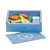 Caserola pranz (lunchbox) de jucarie, albastra, din lemn, MamaMemo - Manute Creative