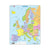 Puzzle maxi Harta politica a Europei, orientare tip portret,  37 de piese, Larsen