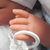 Papusa bebe realist Carlo cu prosopel, corp anatomic corect, alb-albastru, Antonio Juan