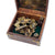 Sextant Ecobra Nostalgic realizat manual cu design anitc din alama, in cutie eleganta de lemn, fiecare piesa este unica