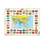Puzzle maxi Asia cu steaguri (limba engleza), orientare tip vedere, 70 de piese, Larsen