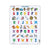 Puzzle maxi Literele mari ale alfabetului cu imagini, orientare tip vedere, 26 de piese, Larsen