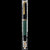 Stilou Souveran M1000 penita M Pelikan accesorii placate cu aur de 18K corp negru-verde