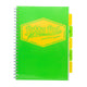Caiet Pukka Project A4 100 file dictando verde neon