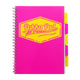 Caiet Pukka Project A4 100 file aritmetica roz neon