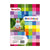 Hartie colorata A4 Rosetta 80 gr, 10 culori/set
