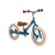 Bicicleta de echilibru vintage, otel, albastru, Trybike