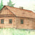 Set constructie arhitectura Casa din busteni, 100 piese din lemn, Walachia
